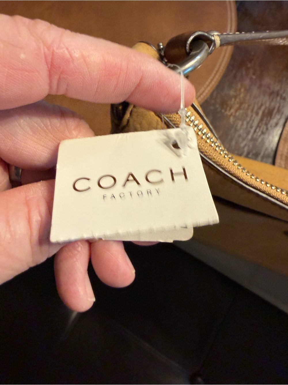 Coach 2007 Pebbled Leather Chelsea Shoulder Bag NWT - Picture 6 of 9